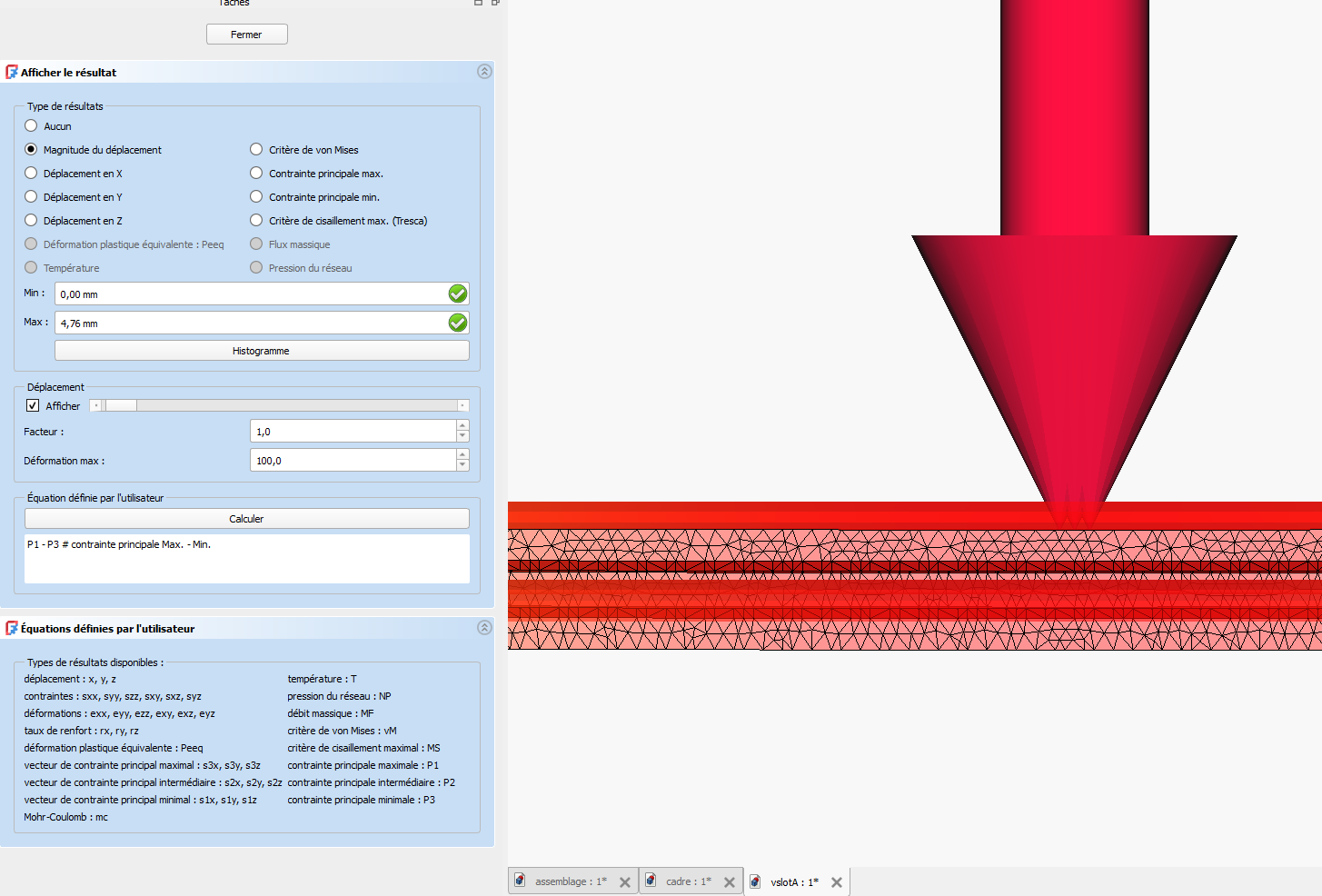 Simulation éléments finis – Abaqus
